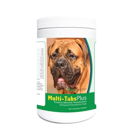 Healthy Breeds Bullmastiff Multi-Tabs Plus Chewable Tablets, 365PK 840235122620